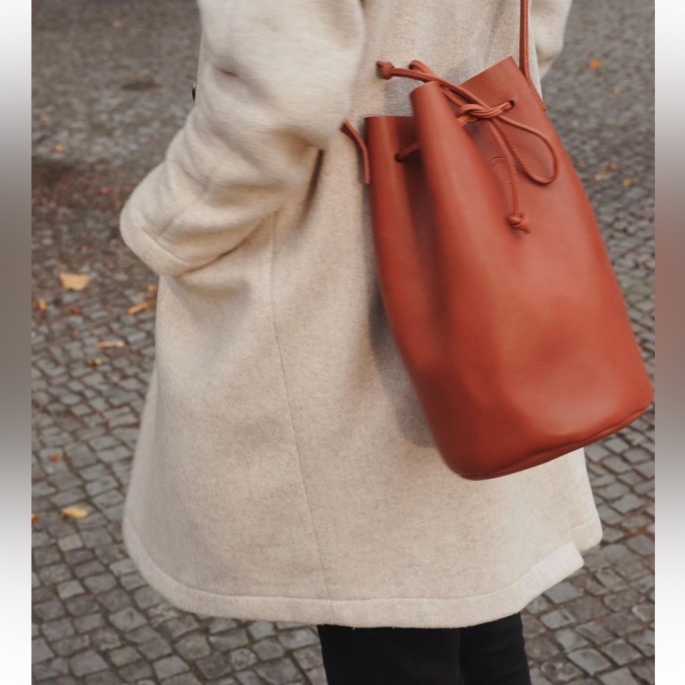 Marin et Marine Bucket Bag Leather Purse